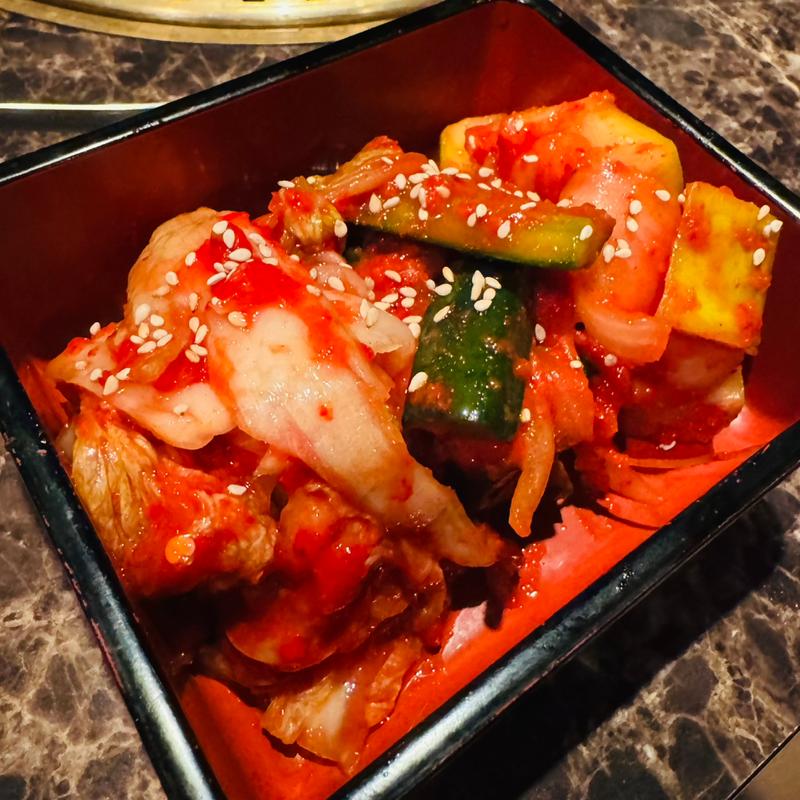 キムチ盛り合わせ(焼肉 一頭)