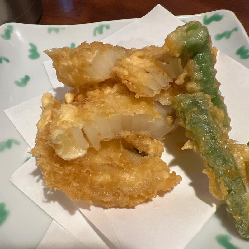 玉ねぎ天(利庵)