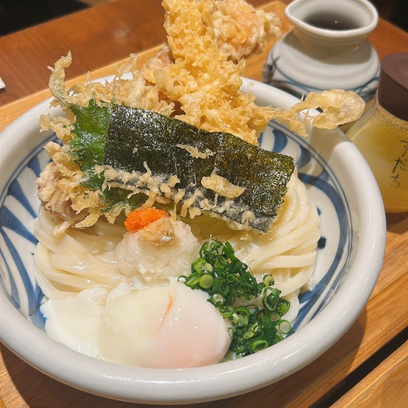 ちく玉天ぶっかけ(うどん棒 大阪本店 )