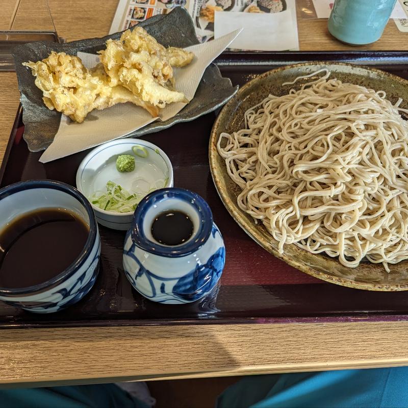 舞茸天ぷら大もり(十割そば会 福島西口本店)