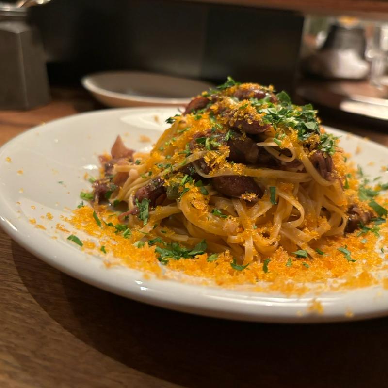 蛍烏賊とカラスミのパスタ(PANEVIA)