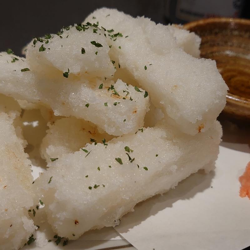 山芋フライ(もつ焼き 浜松町ふじ屋)