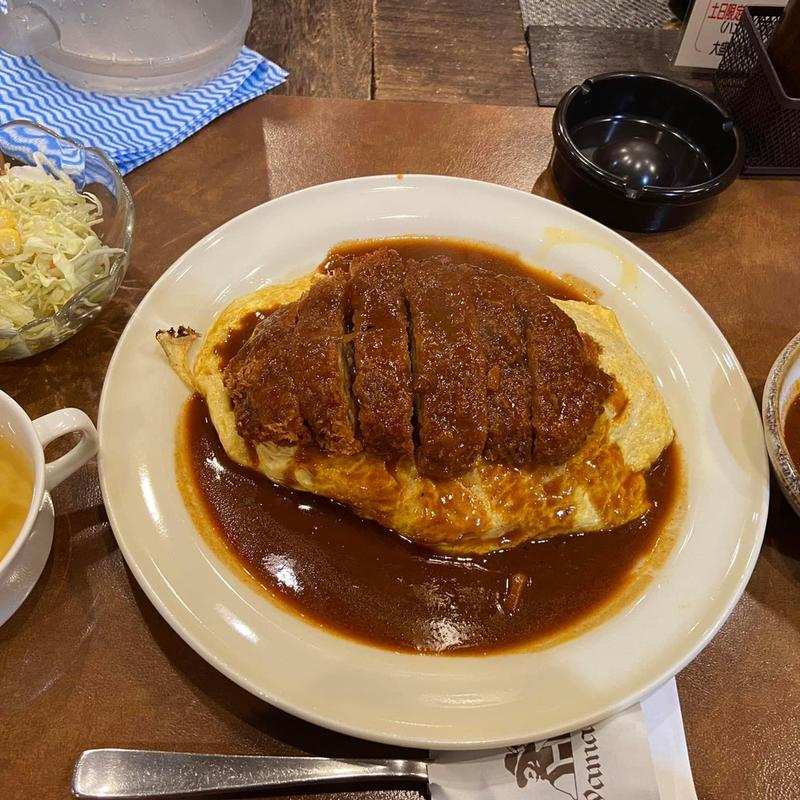 オムドム カツ 追いデミグラソース(キリンケラーヤマト)