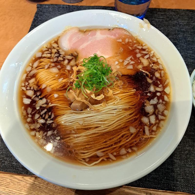 焦がしネギそば(柴崎亭 )