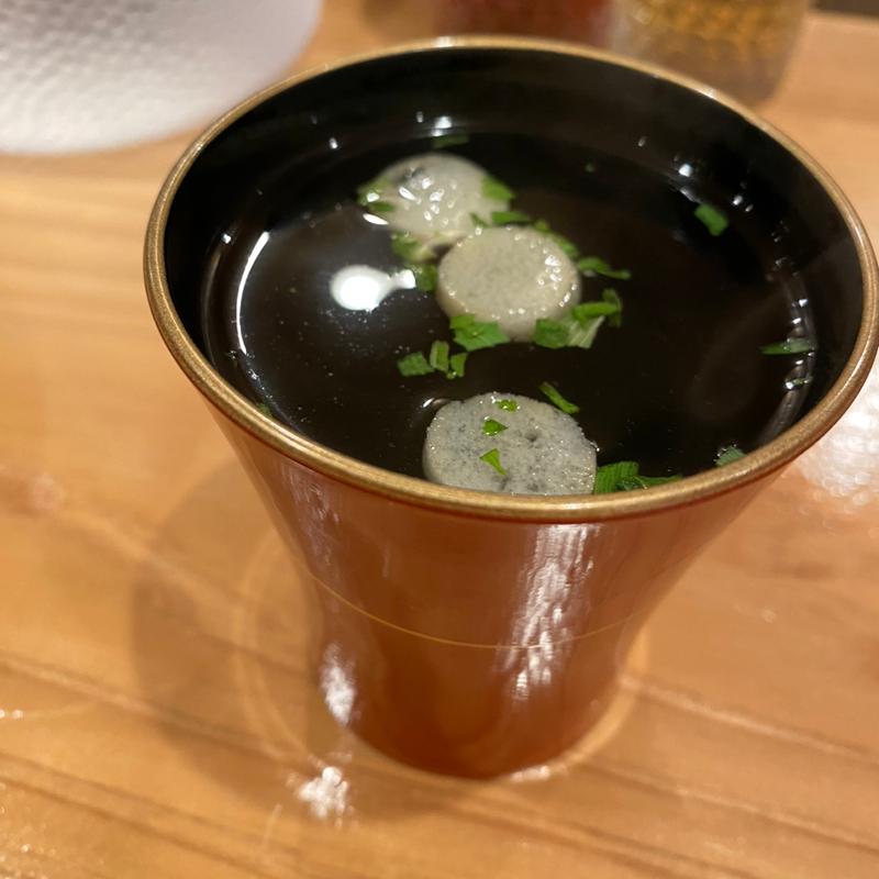 お吸い物(麺処 興 -KOU-)