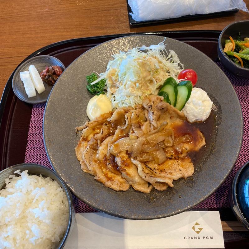 生姜焼き定食(茨木国際ゴルフ倶楽部 レストラン )