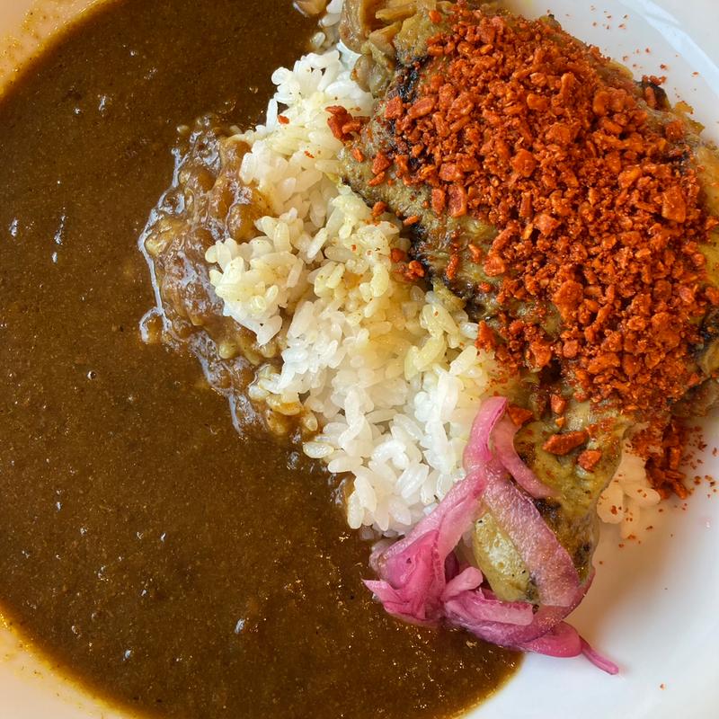 ファイヤー炭火チキンカレー大盛り(すき家 妙法寺駅前店 )