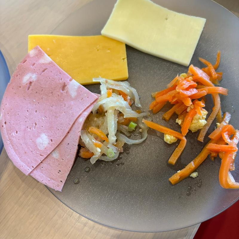 チーズとハムとしりしり(星野リゾート リゾナーレ小浜島)