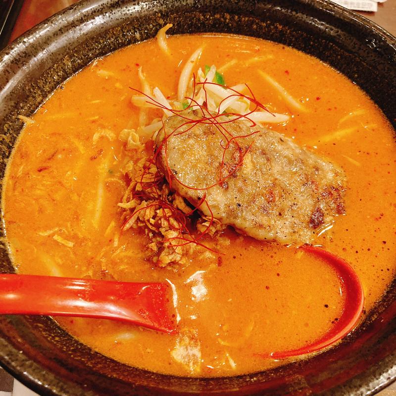 仙台辛味噌ラーメン(味噌乃屋 田所商店 エスパル仙台店)