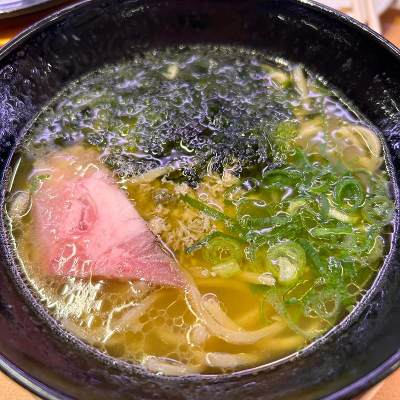 牡蠣塩ラーメン(スシロー 浅草六区店)
