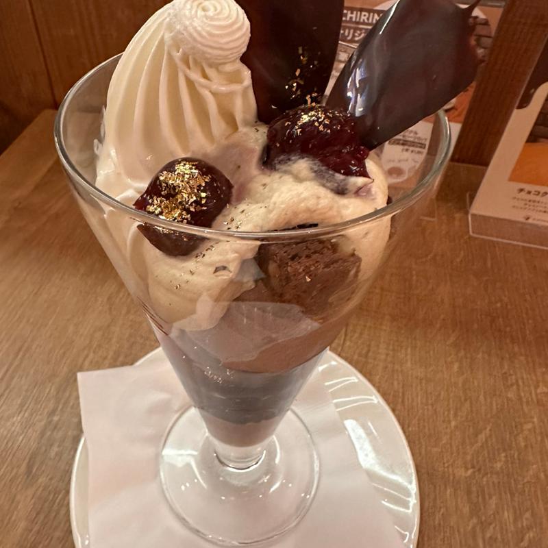 ICHIRIN 季節のパフェ(ICHIRIN COFFEE 箕面本店)