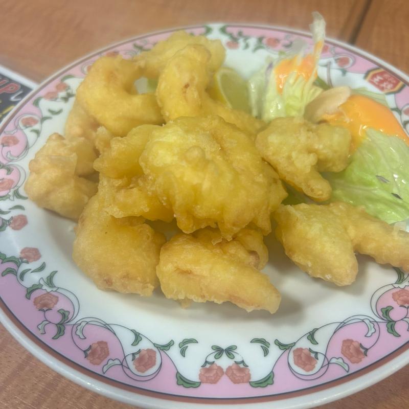 海老の天ぷら(餃子の王将 布施店)