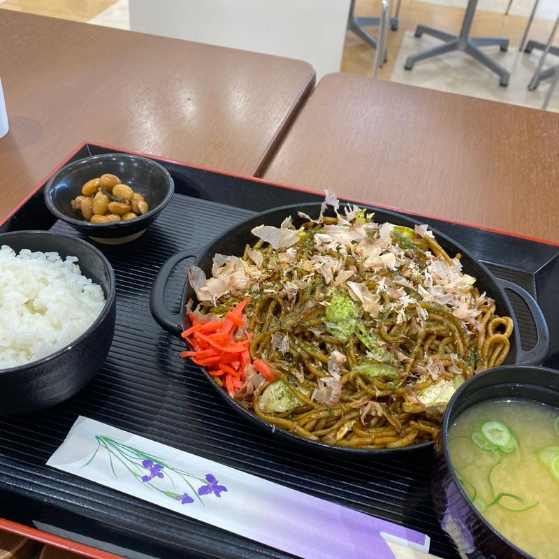 焼きそば定食(カフェ ボーノ)