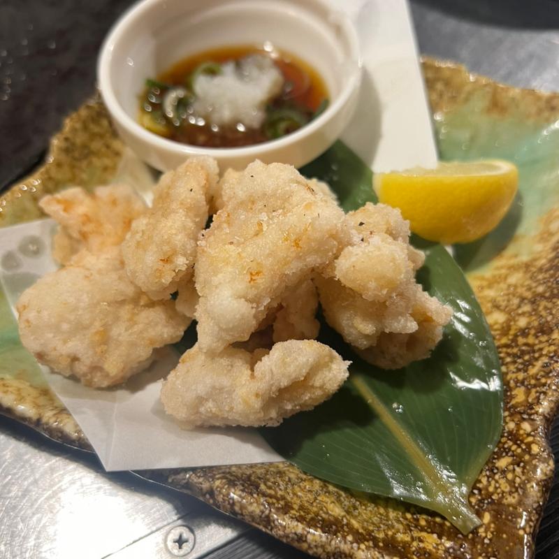 軟骨の唐揚げ(ほっこり串焼酒場 あし跡)