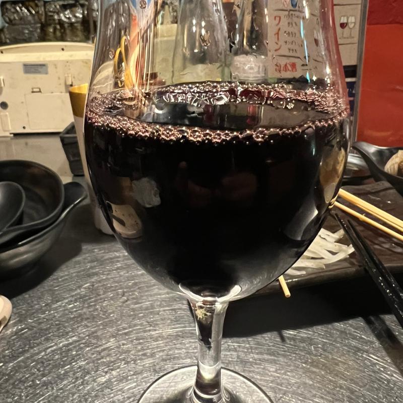 赤ワイン(ほっこり串焼酒場 あし跡)