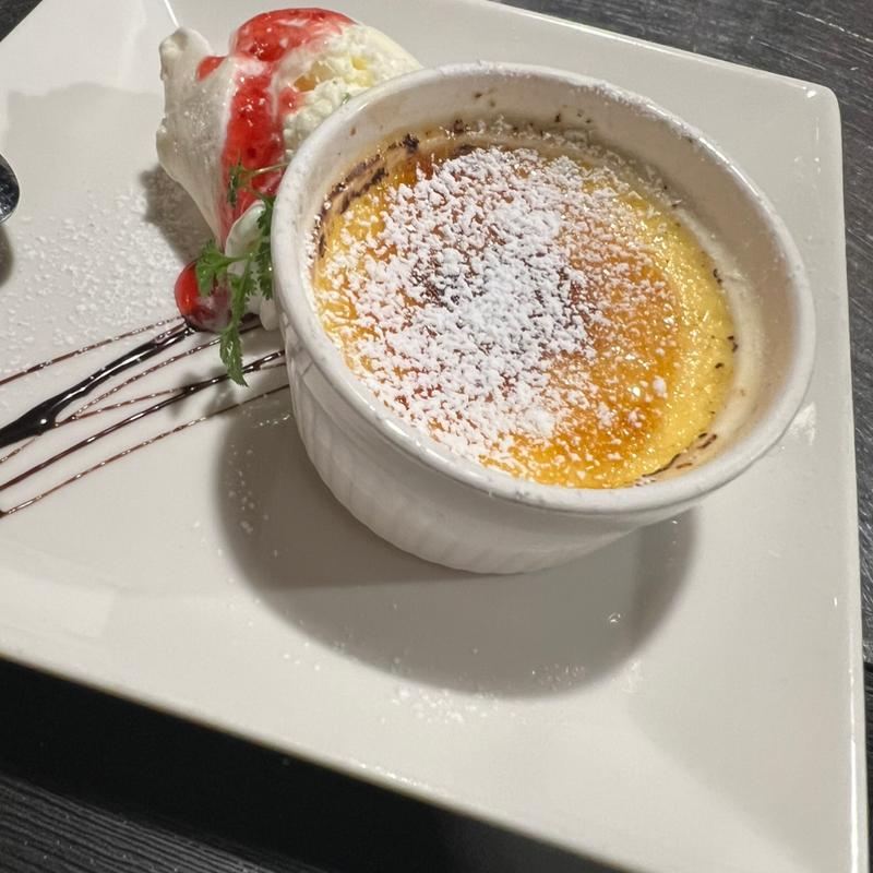 クレームブリュレ(ほっこり串焼酒場 あし跡)