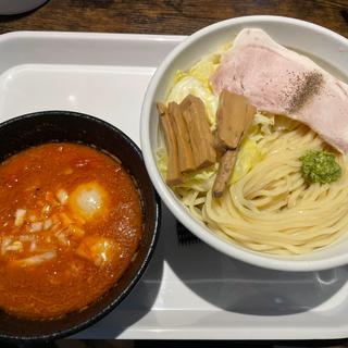 海老トマトつけ麺(らーめんちくら製作所)