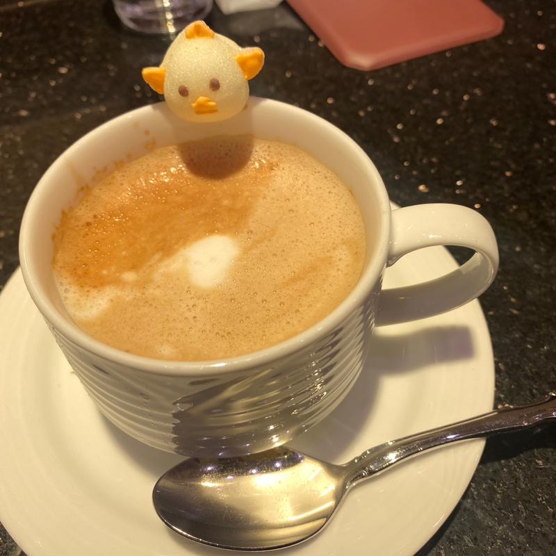 カフェラテ (ホット)(カフェ・ジャンシアーヌ)