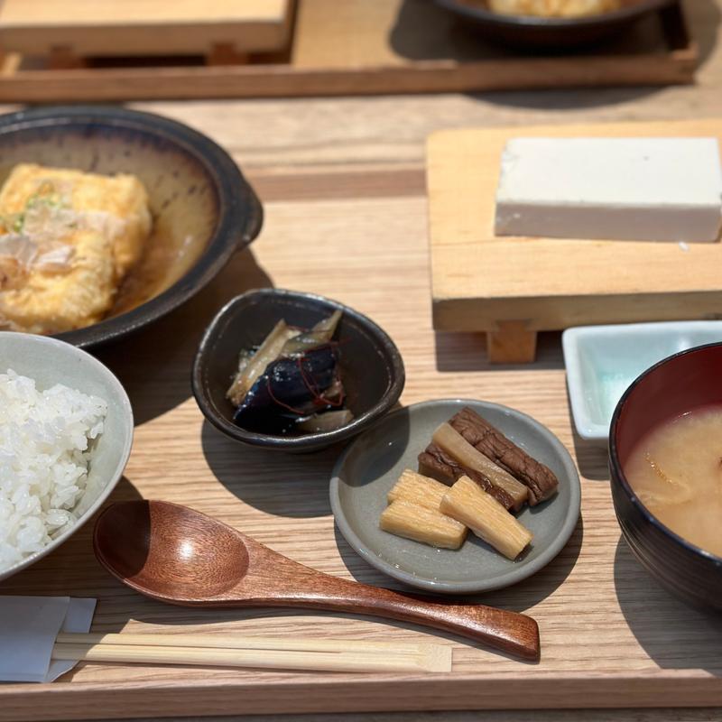 揚げ出し豆腐ランチ(豆腐料理 空野 南船場店 （【旧店名】空ノ庭）)