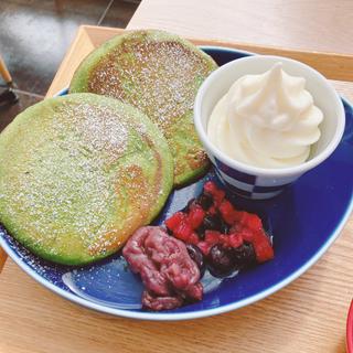 抹茶パンケーキ(chawan 仙台パルコ店)