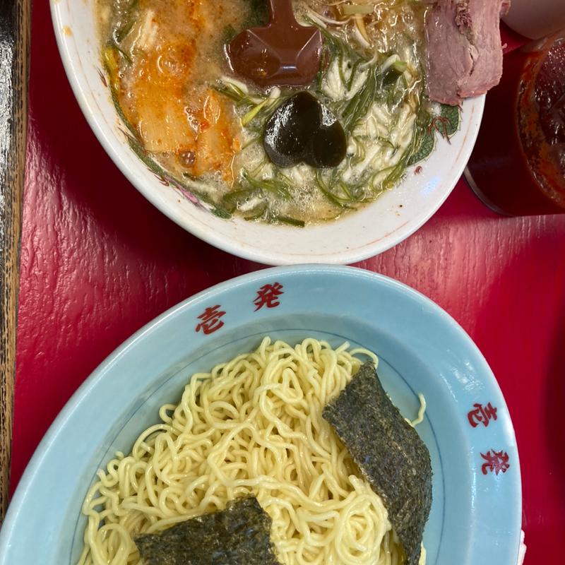 めかとろつけめん(壱発ラーメン 八王子本店 （いっぱつ・らーめん）)