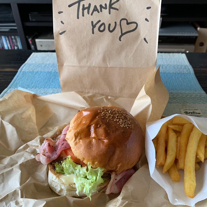 ベーコンチーズバーガー(K-BEAR)