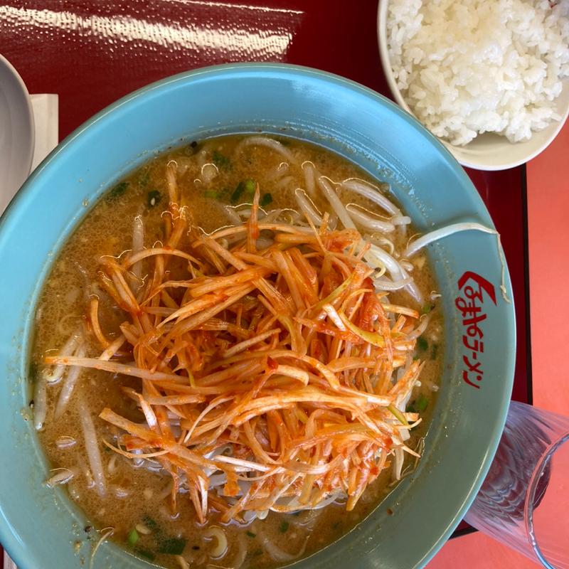 ねぎ味噌ラーメン(くるまやラーメン 八王子店)