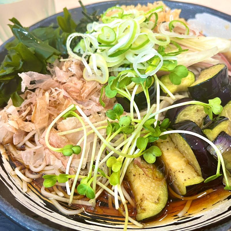 薬味そば(ゆで太郎 横浜中田東店)