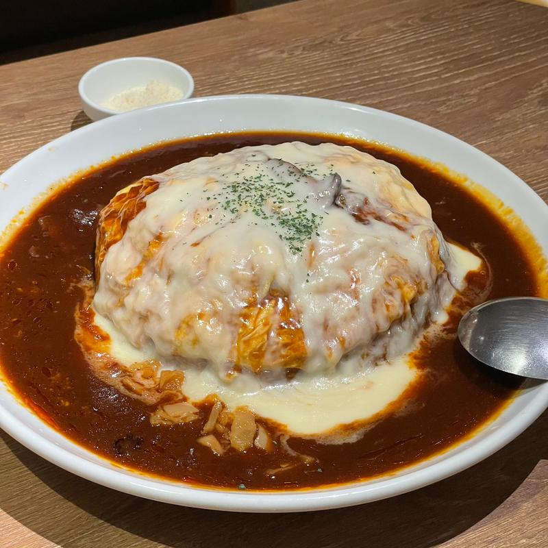 チョモランマオムライス(ベビーフェイスプラネッツ 東区役所前店)