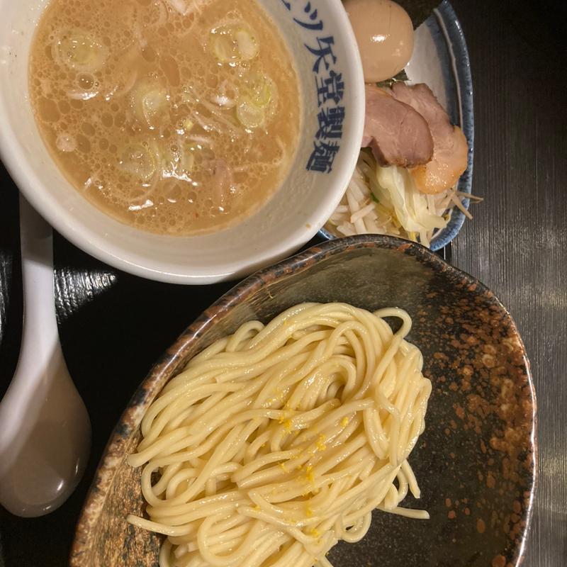 マル特ゆず風味つけ麺(三ツ矢堂製麺 あきる野店)