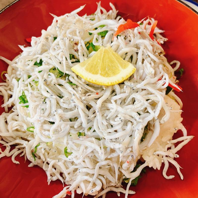 ちりめん丼セット(道の駅　かわうその里すさき )