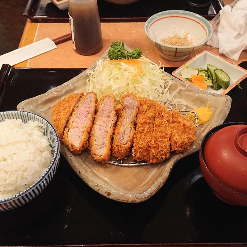 ジャンボとんかつ(250g)(かつき亭吾妻橋店)