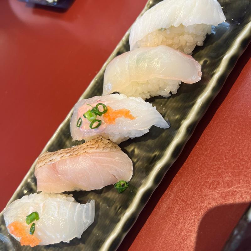 白身づくし(番やのすし 古沢店 )