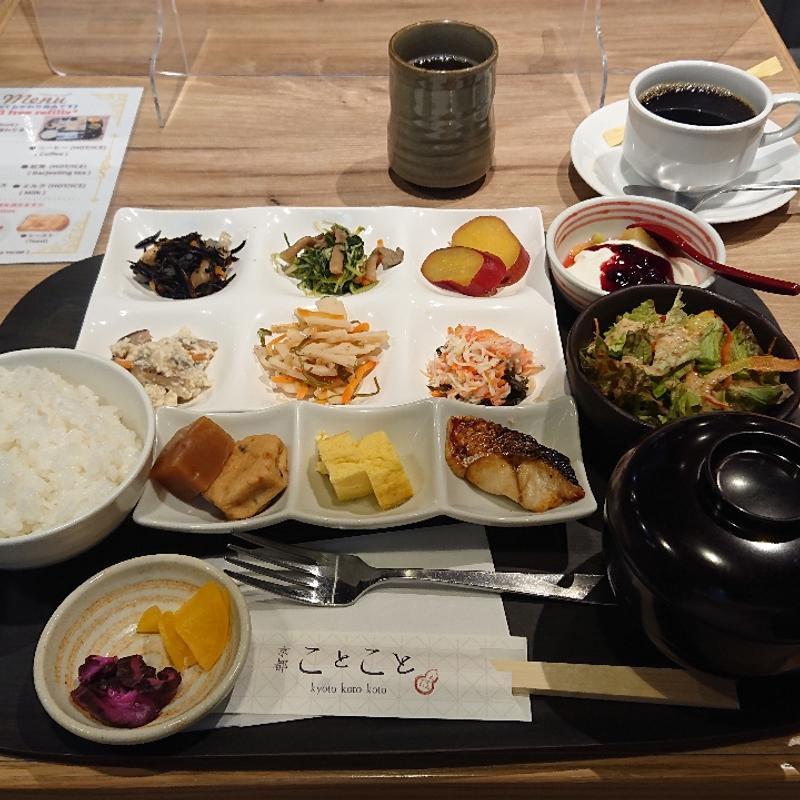 朝食おばんざいセット(東急ステイ 京都三条烏丸)