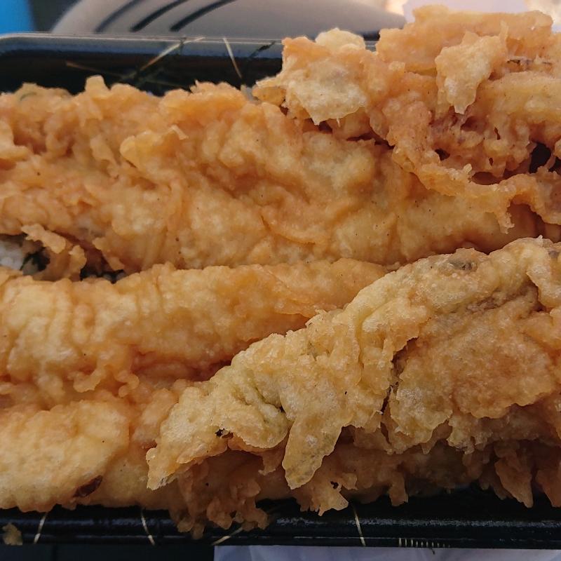 穴子天丼弁当ライス大盛(幾の家)