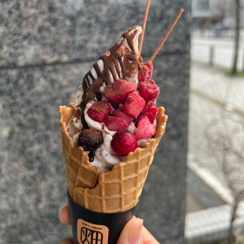 ラムレーズンショコラ(ソフトクリーム畑&チル アウト 富山本店 （ソフトクリーム畑&CHILL OUT）)