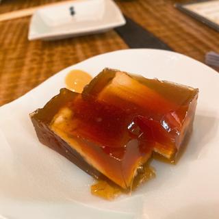 穴子の煮こごり(浅草 ひら山)