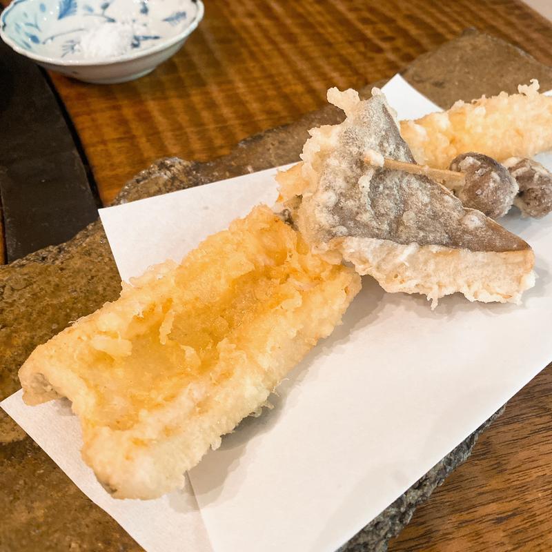 穴子の天ぷら(浅草 ひら山)