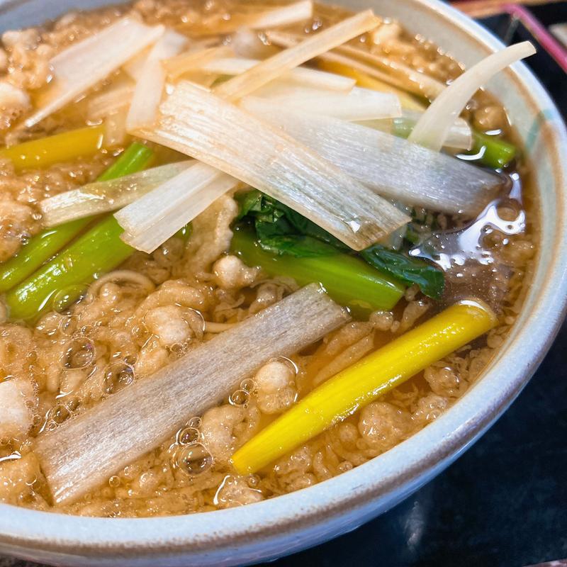 たぬきそば(翁庵 （おきなあん）)