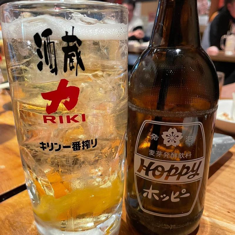 ホッピーセット(酒蔵力 池袋西口店)