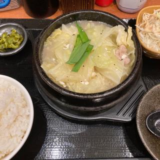 特製塩もつ鍋set (あぶり 清水 田町店)
