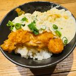 チキン南蛮丼　ミニ(鶏そば 炭や 常総店)