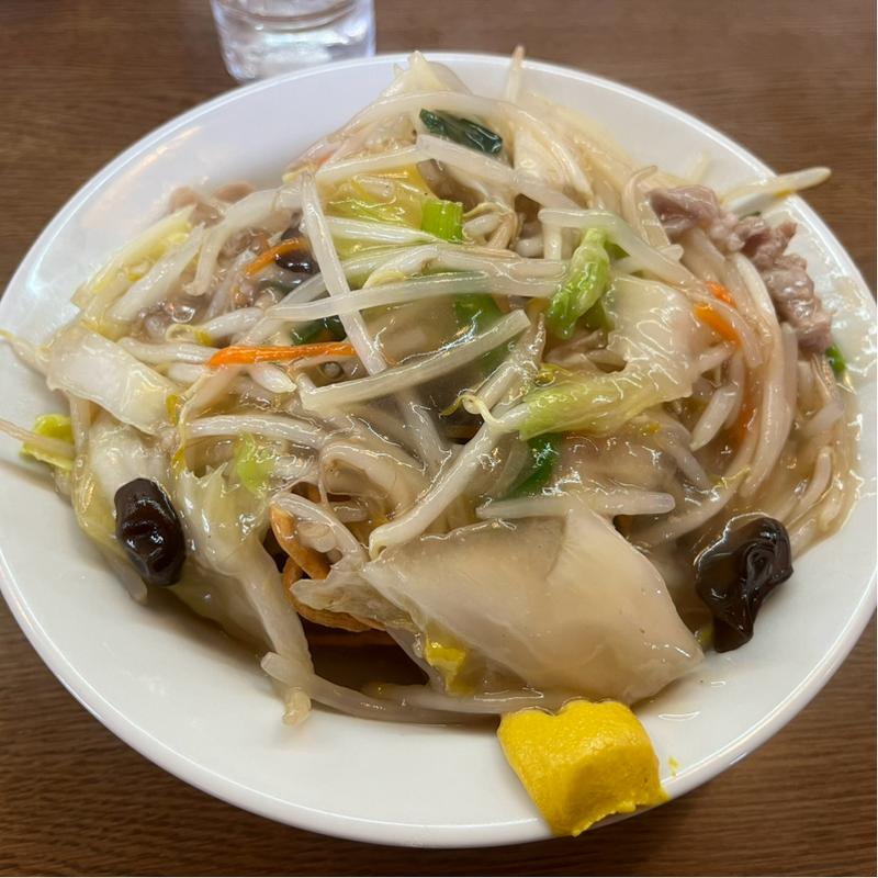 揚げ焼きそば(珍來 米本団地前店)