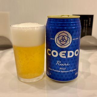 COEDOビール(瑠璃 Ruri)(カレーの店ボンベイ 神田店)