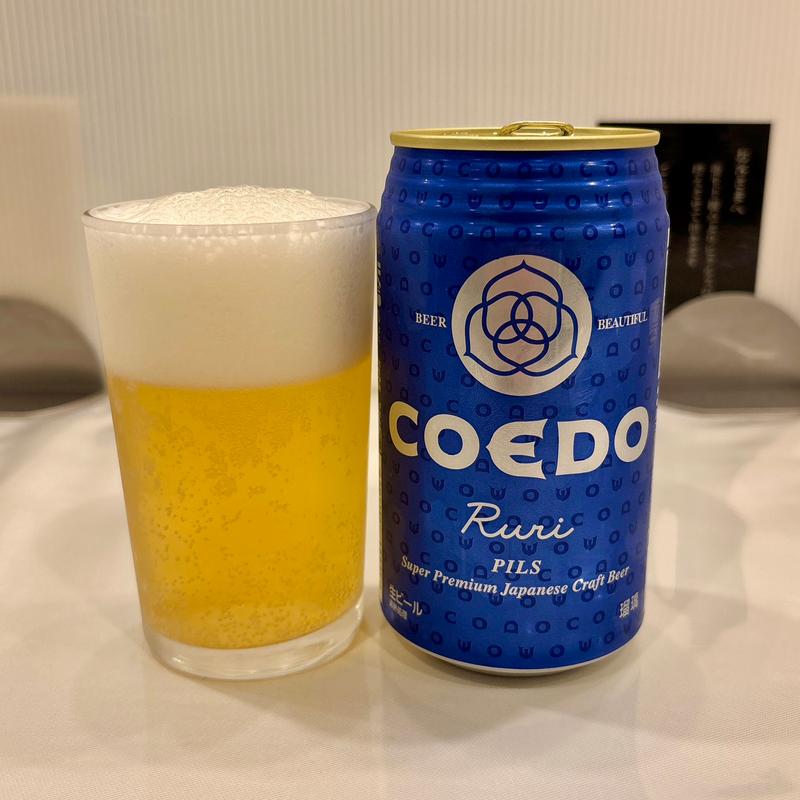 COEDOビール(瑠璃 Ruri)(カレーの店ボンベイ 神田店)