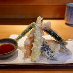 鎌倉野菜の天ぷら盛合