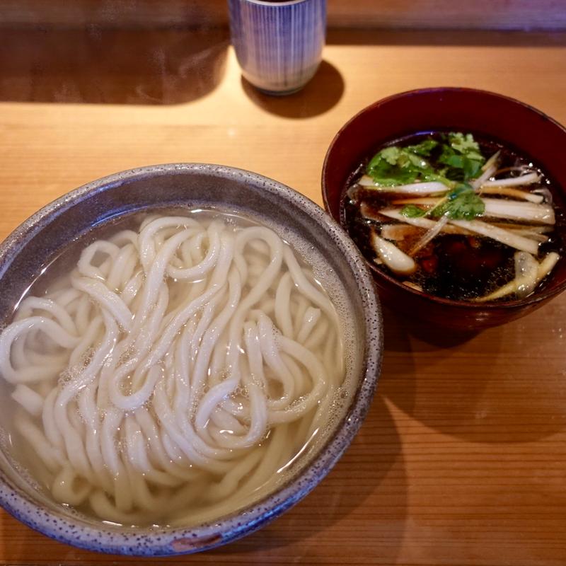 天釜鶏汁うどん(手打釜揚うどん みよし)