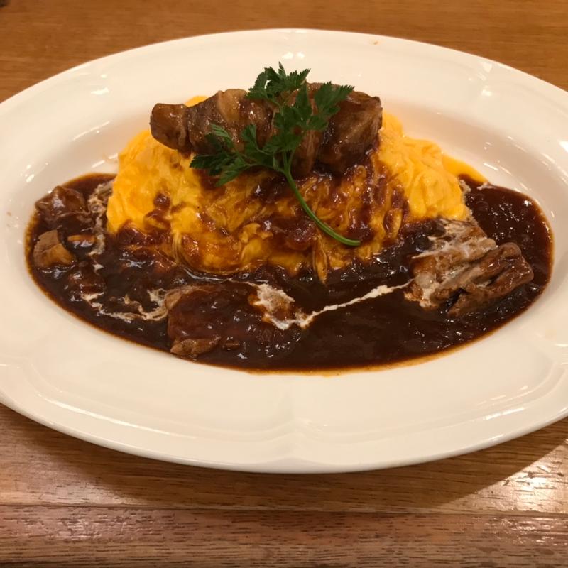 絶品ビーフシチューオムライス(ダッキーダックカフェ ららぽーとTokyoBay店)