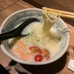 鶏白湯ラーメン(炭串まんてん 京都駅前店)