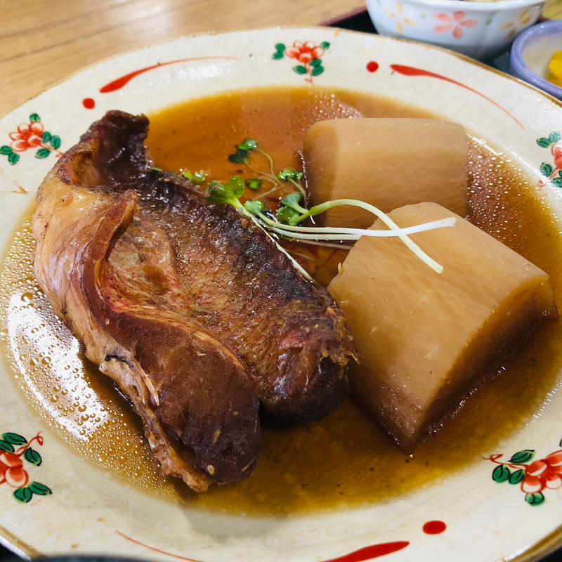 赤魚の煮付け_煮付け定食(寿司と魚料理魚々や )